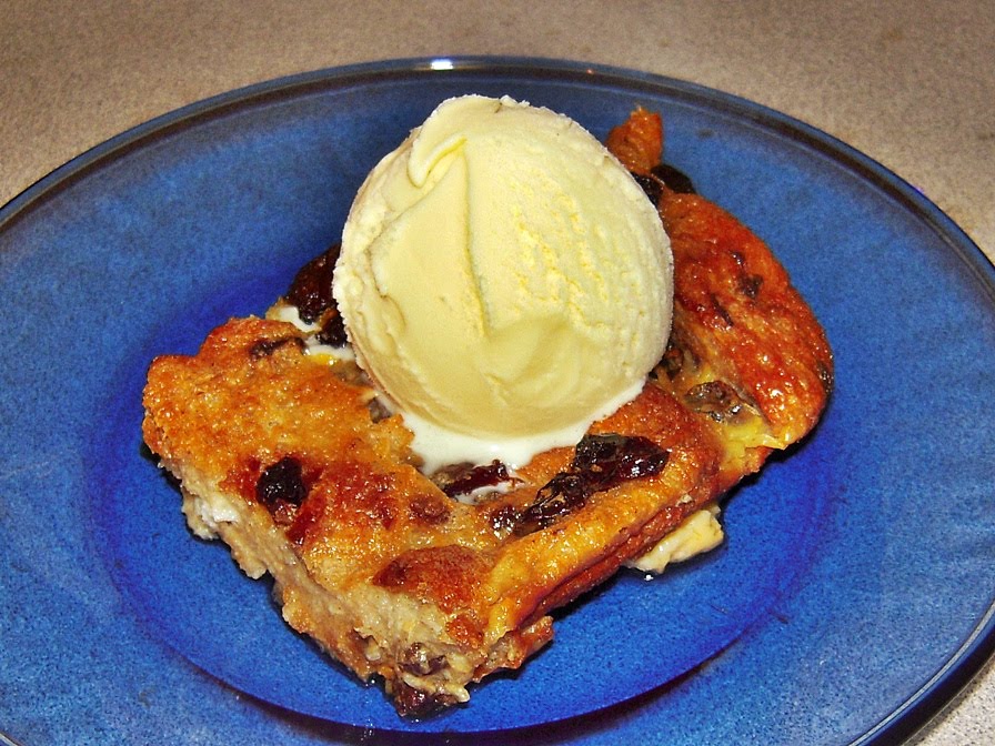 The Podanys to our world Simple Raisin Bread Pudding