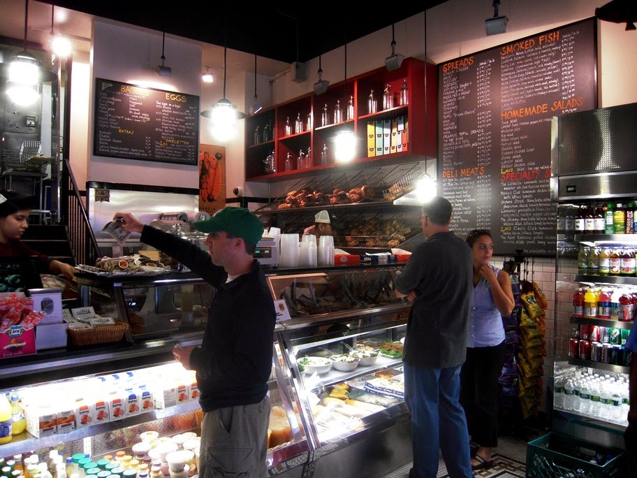 The Podanys to our world Leo's Bagels Financial District, NYC