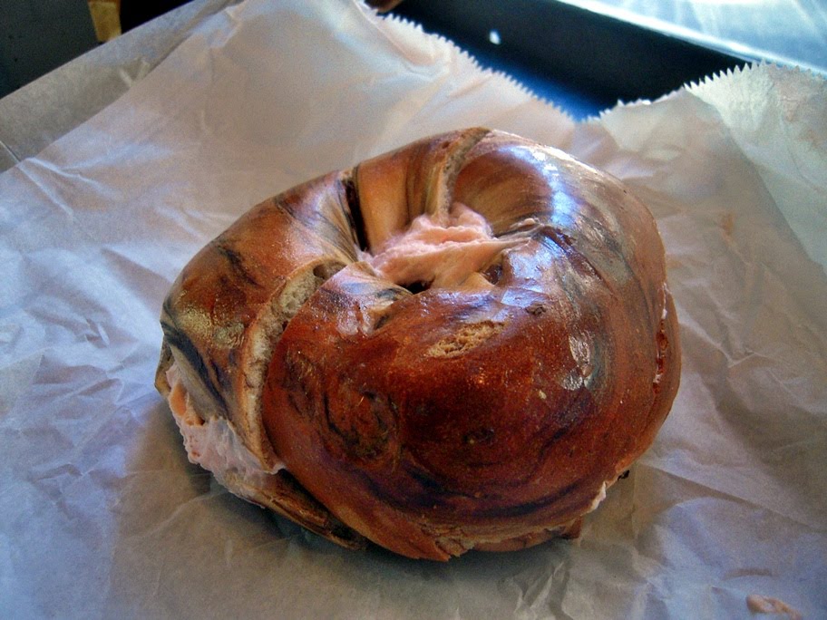 The Podanys to our world Leo's Bagels Financial District, NYC