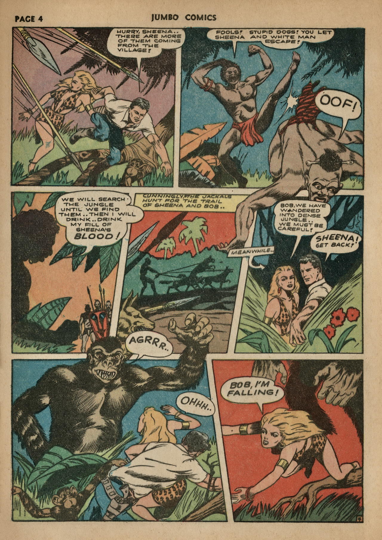 Read online Jumbo Comics comic -  Issue #44 - 6