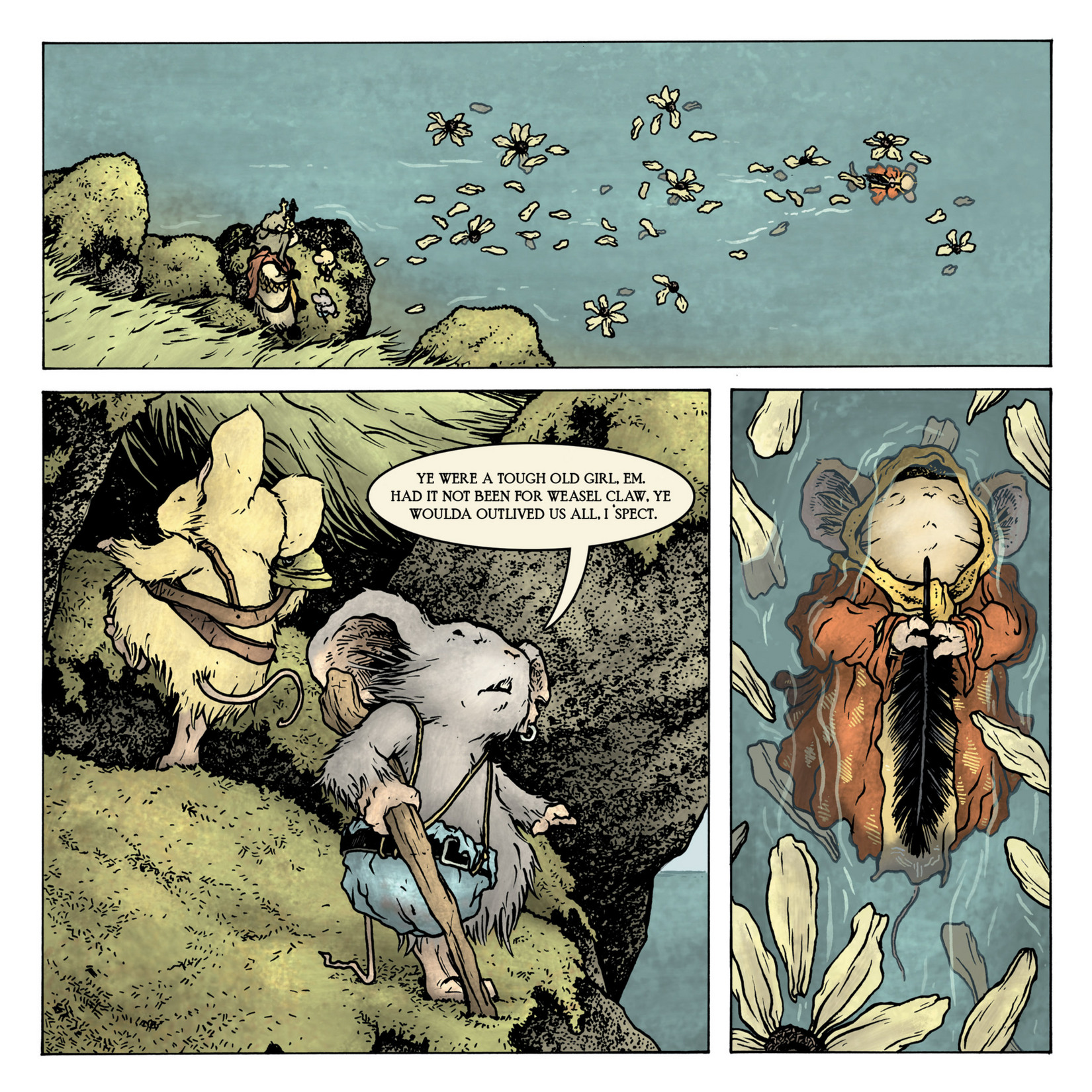Read online Mouse Guard: The Black Axe comic -  Issue #5 - 10