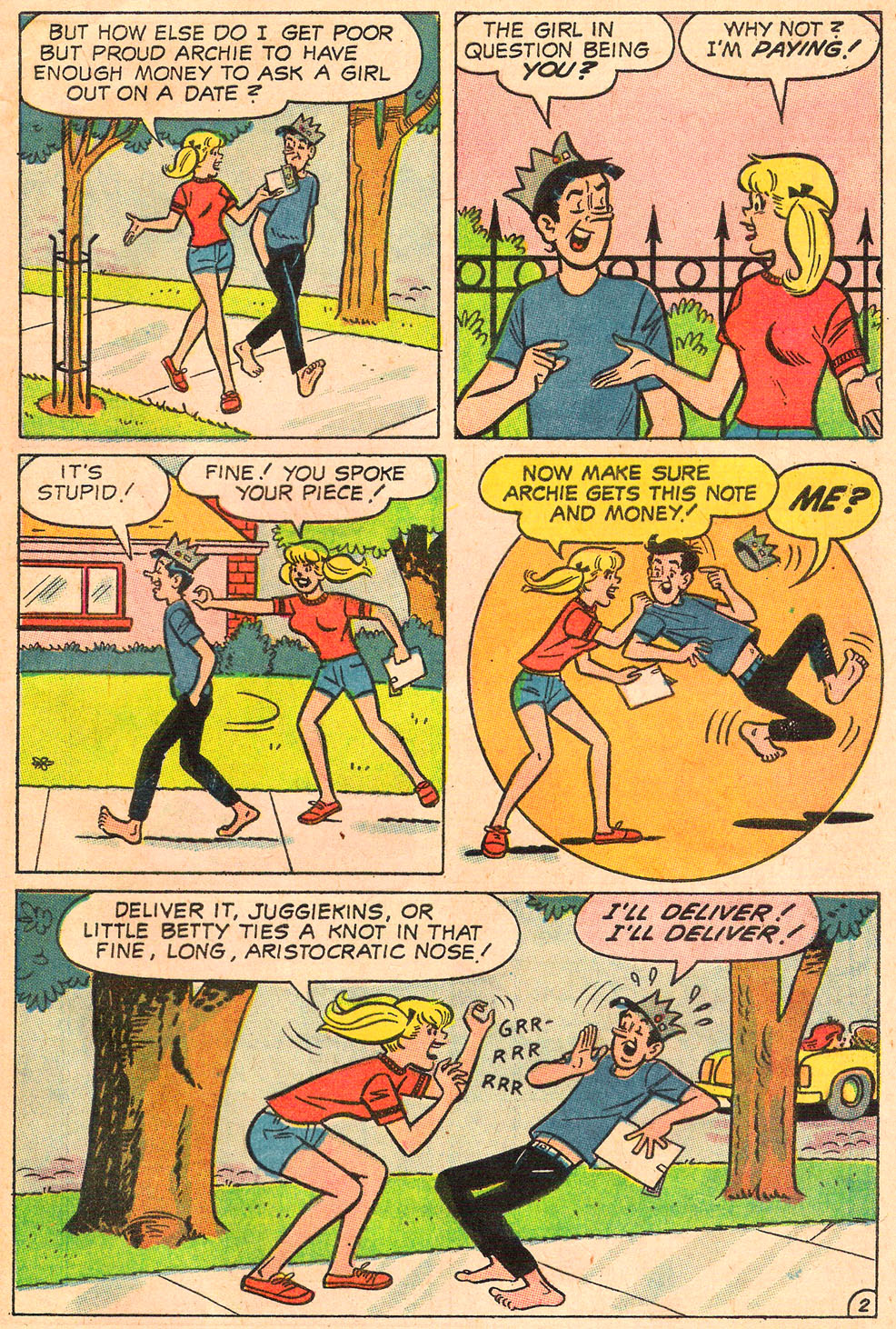 Read online Archie's Girls Betty and Veronica comic -  Issue #154 - 28