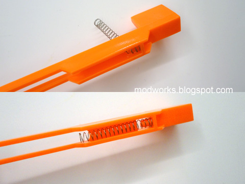 spring nerf catch stampede control troubleshoot plunger gaps prevent popping applying tape again too help