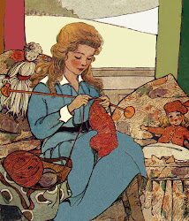 Knitting Lady