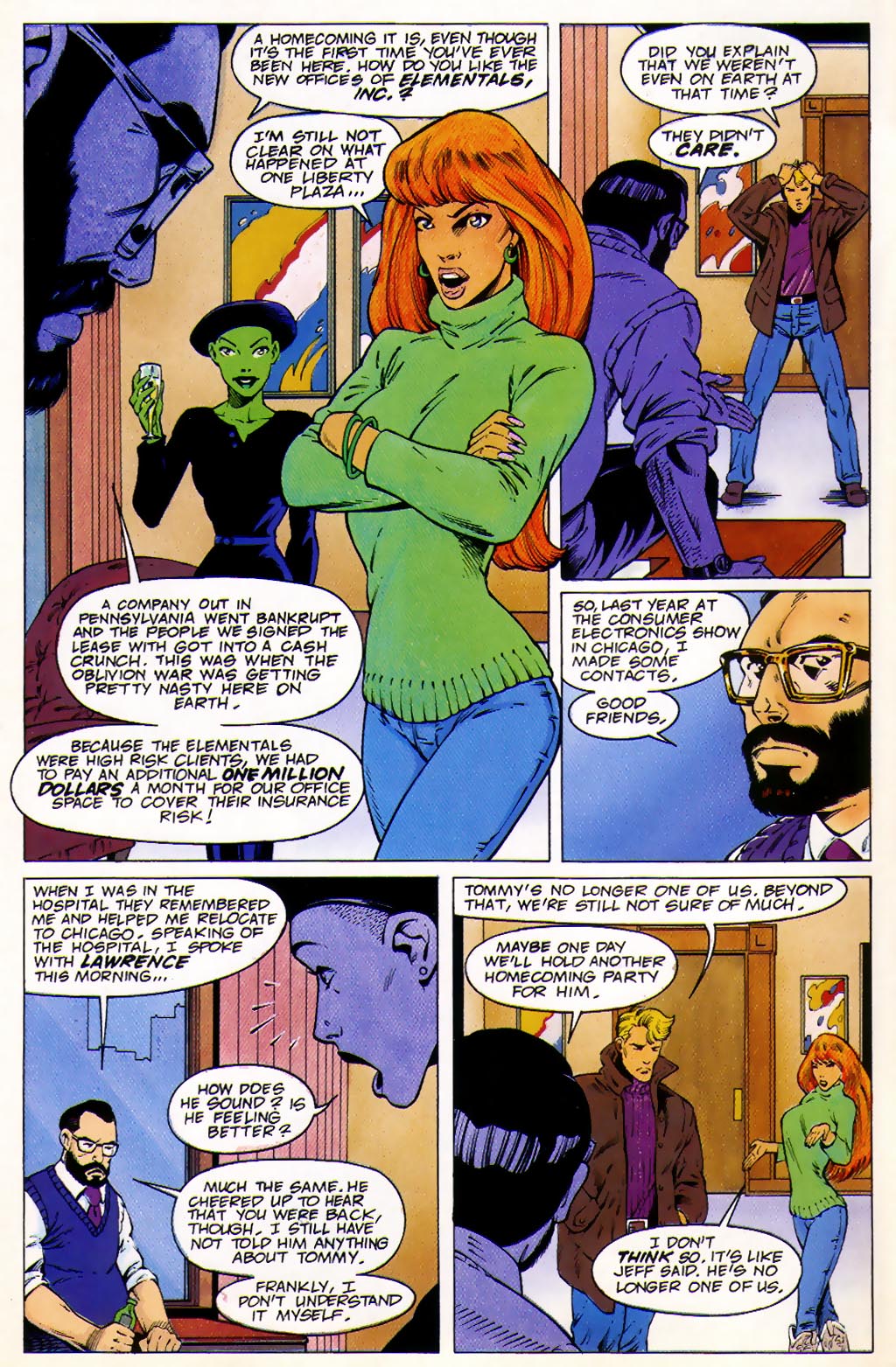 Read online Elementals (1995) comic -  Issue #1 - 4