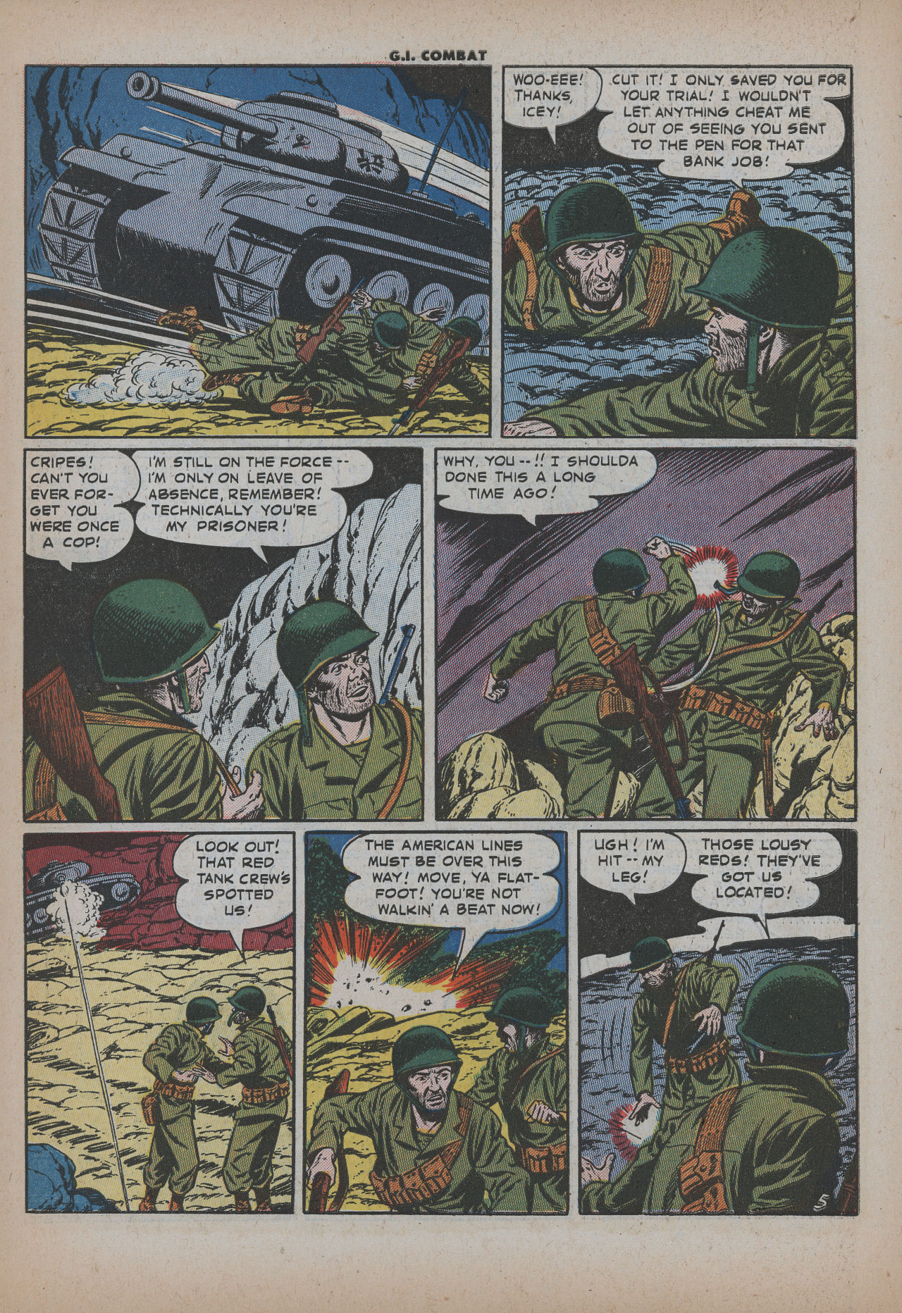 Read online G.I. Combat (1952) comic -  Issue #12 - 31