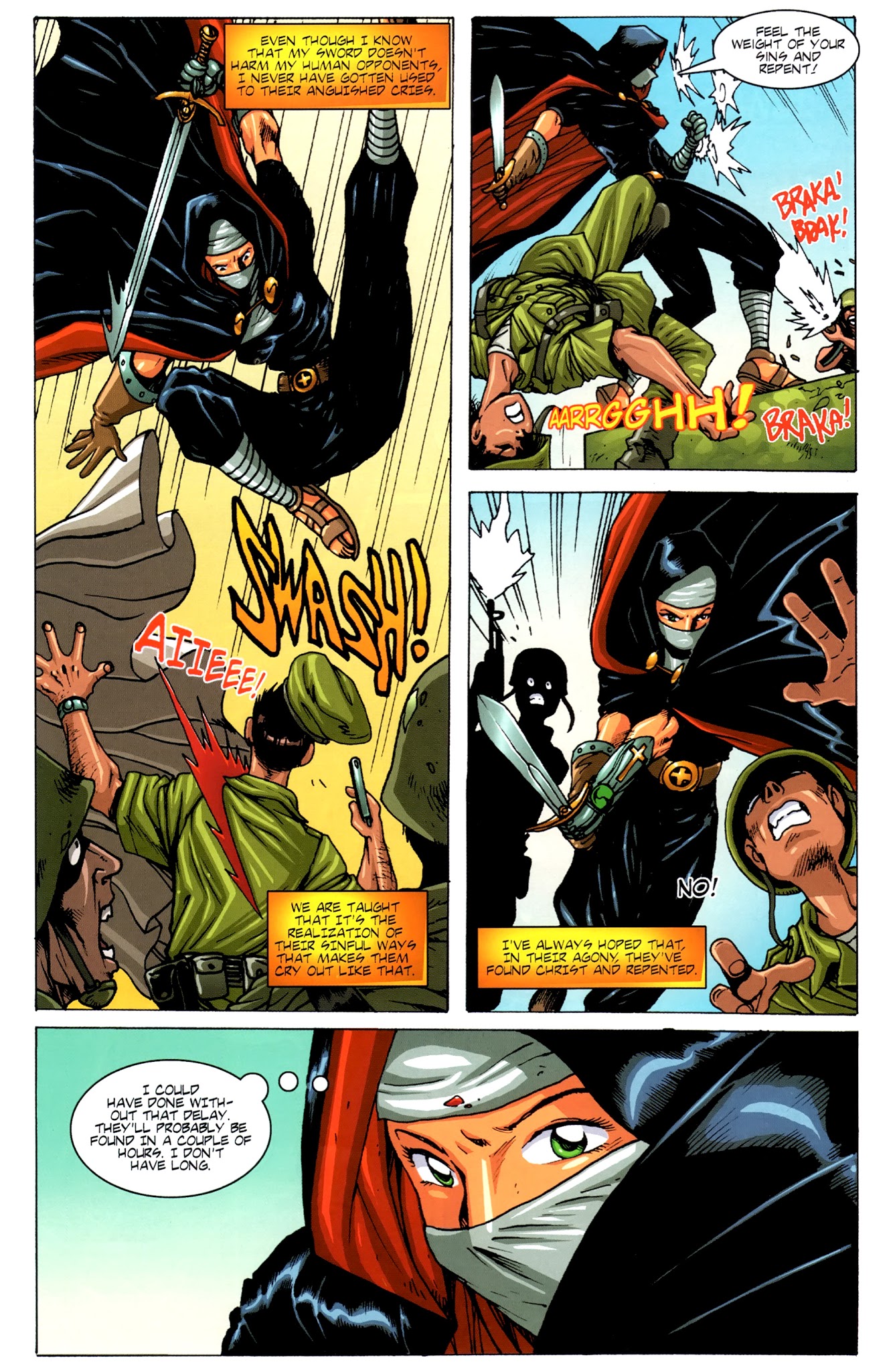 Read online Warrior Nun Areala (1999) comic -  Issue #3 - 16