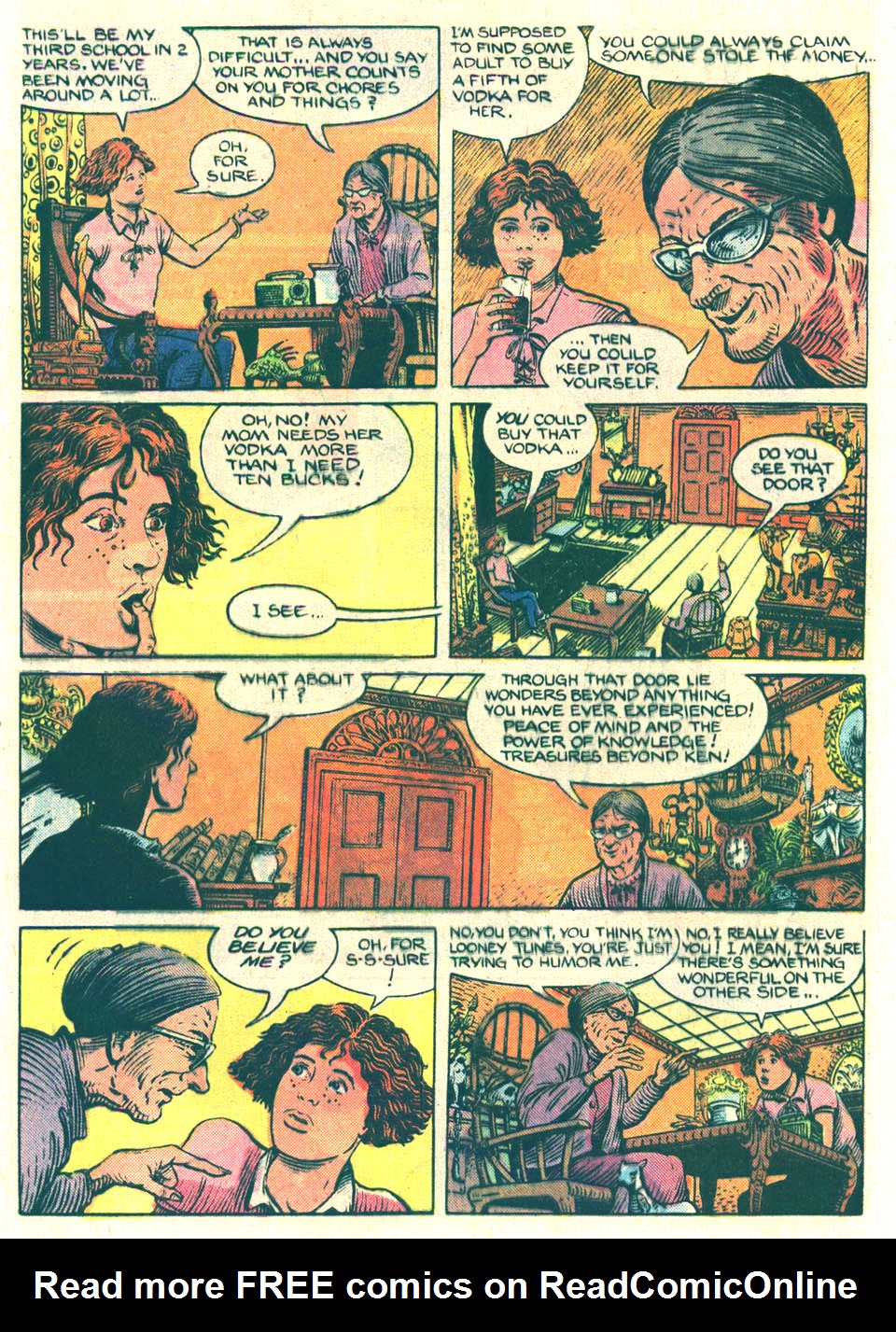 Read online Elvira's House of Mystery comic -  Issue #8 - 7