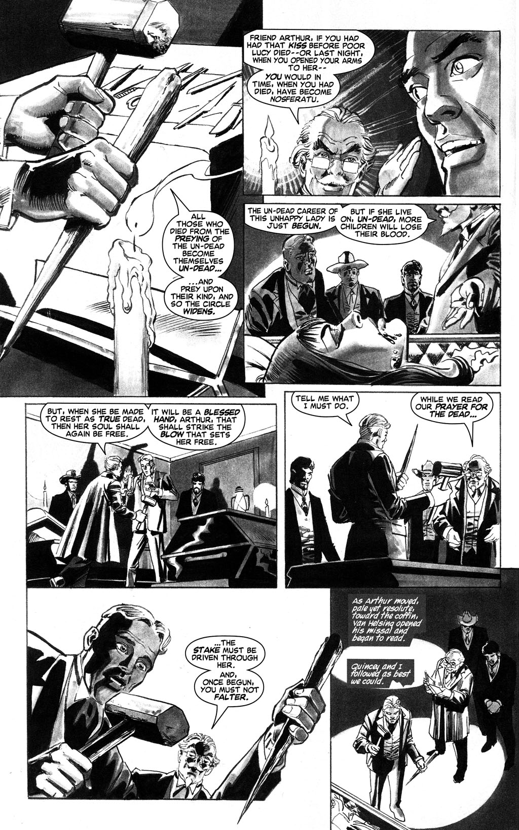 Read online Stoker's Dracula comic -  Issue #3 - 24