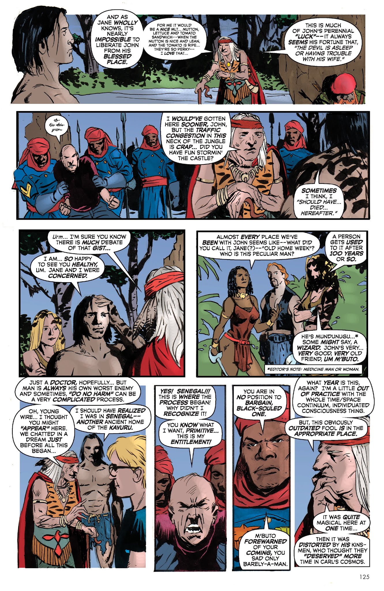 Read online The Once and Future Tarzan comic -  Issue # TPB - 126