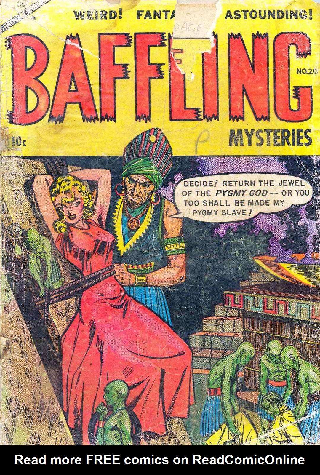 Read online Baffling Mysteries comic -  Issue #20 - 1