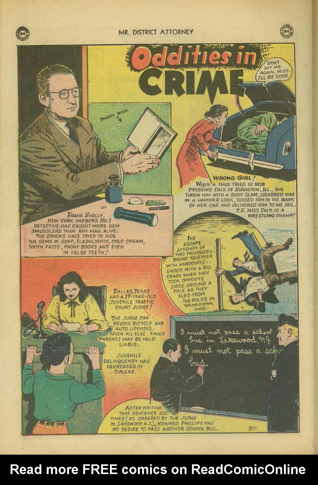 Read online Mr. District Attorney comic -  Issue #7 - 38