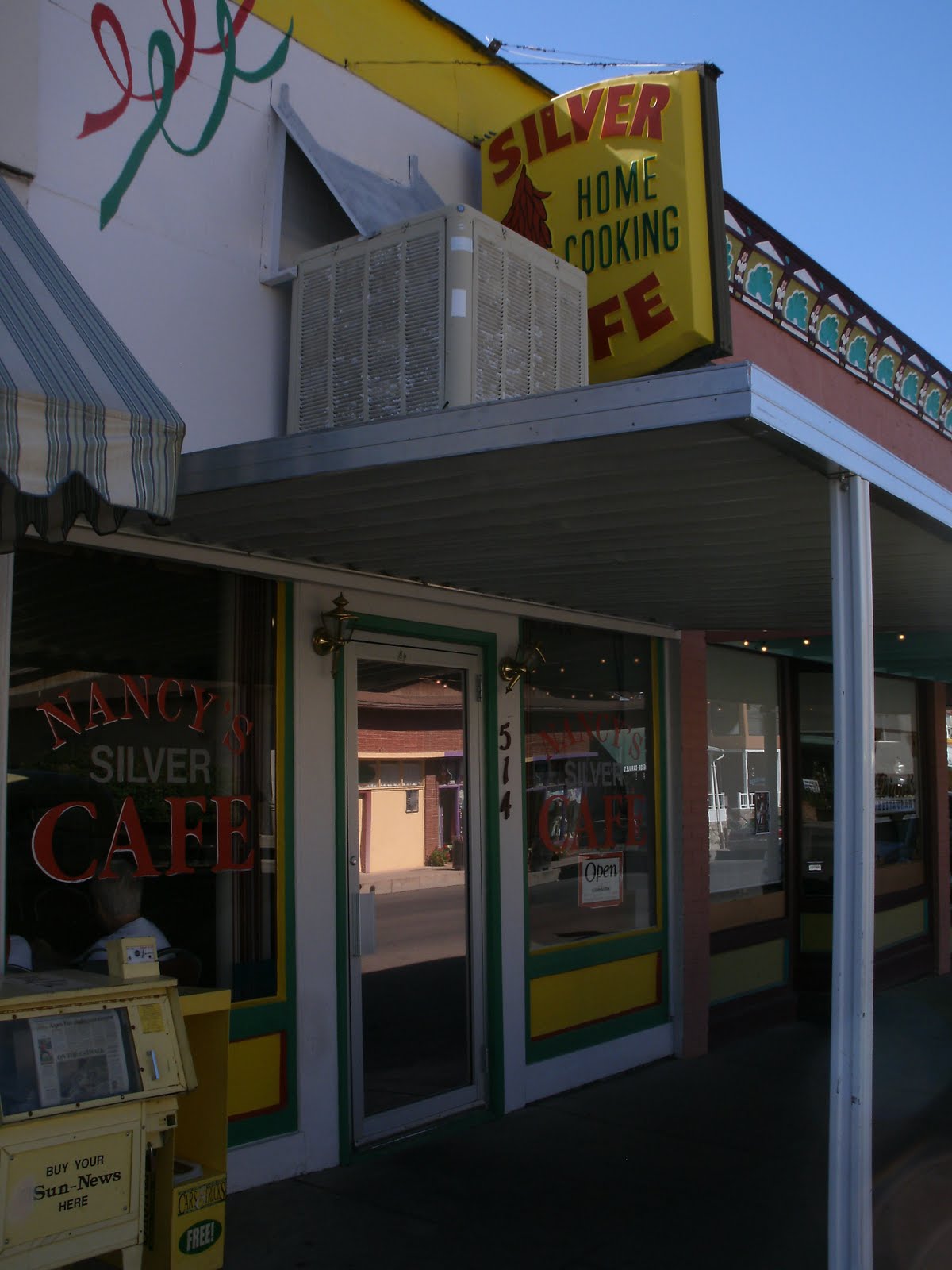 Adventures In Eating & Drinking Nancy's Silver Cafe Silver City, NM