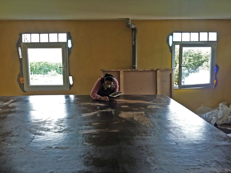 Entrada de luz en un garaje