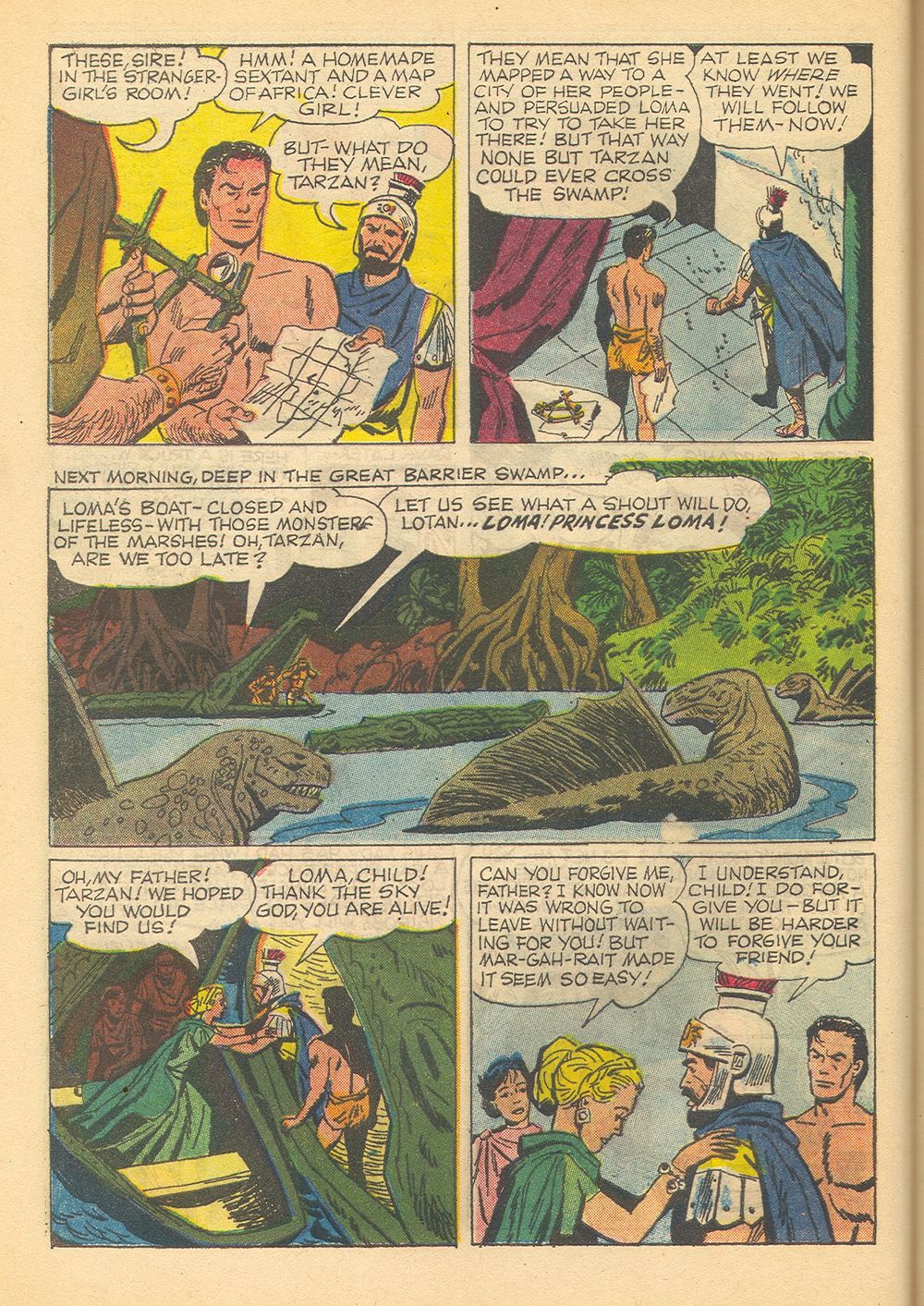 Read online Tarzan (1948) comic -  Issue #51 - 80