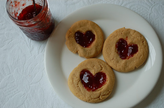 Fingerprint Heart Cookies
