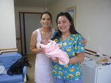 Minha Filha Bárbara, médica e Nicole