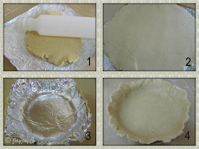 Shortcrust pastry preparation for Apple Pie