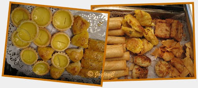 Baked pastries and fried dim sum