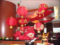 Chinese New Year 2009 decor at Checkers, Dorsett Regency Hotel KL