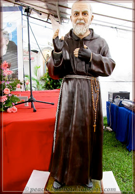 Statue of St Pio or Padre Pio as better known
