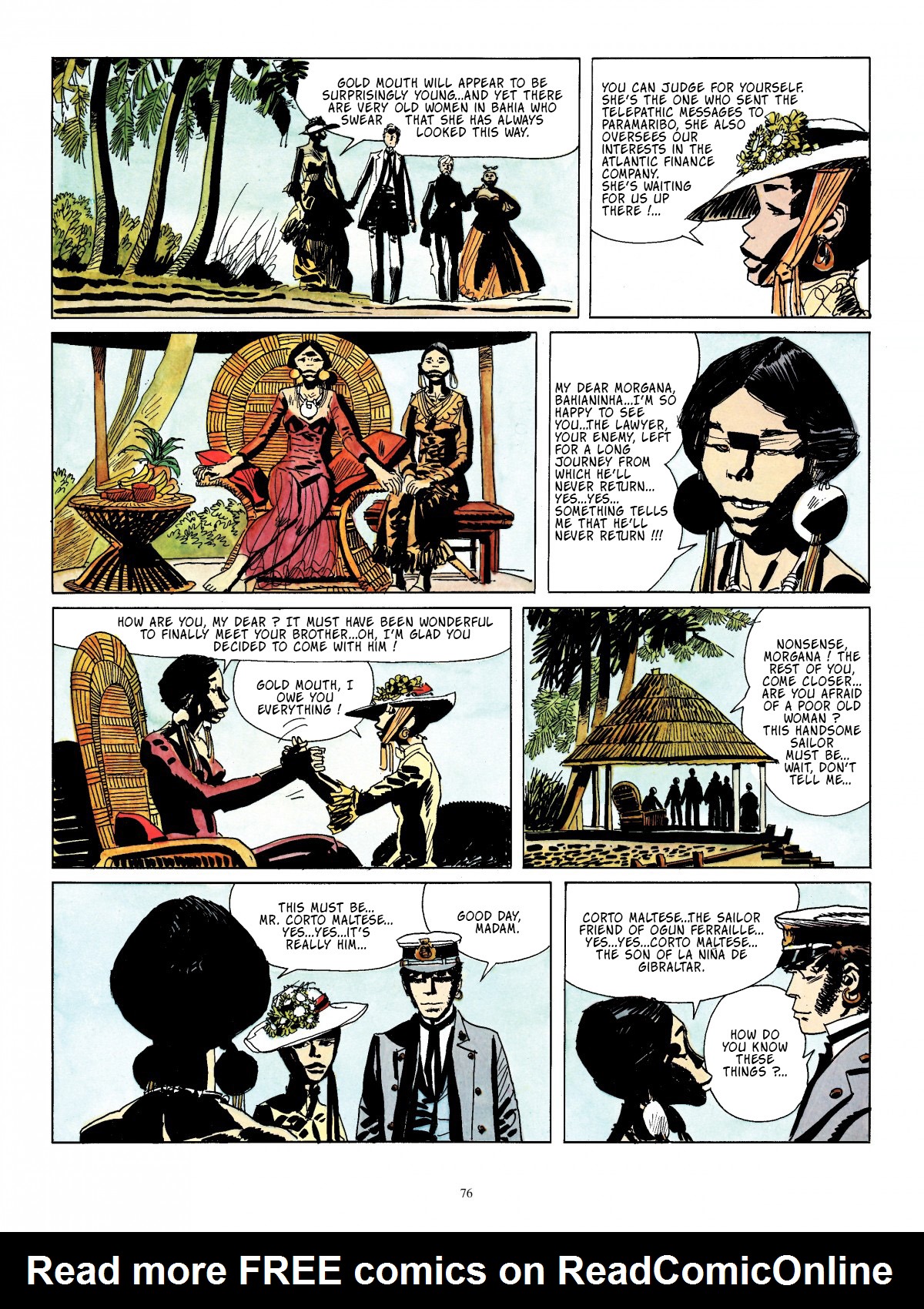 Read online Corto Maltese comic -  Issue # TPB 3 - 63