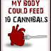 test: Cuántos canibales alimentarías con tu cuerpo