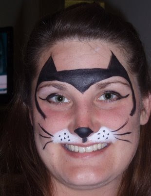 Como pintar caritas de gato Imagui Como pintar caritas de gato Imagui