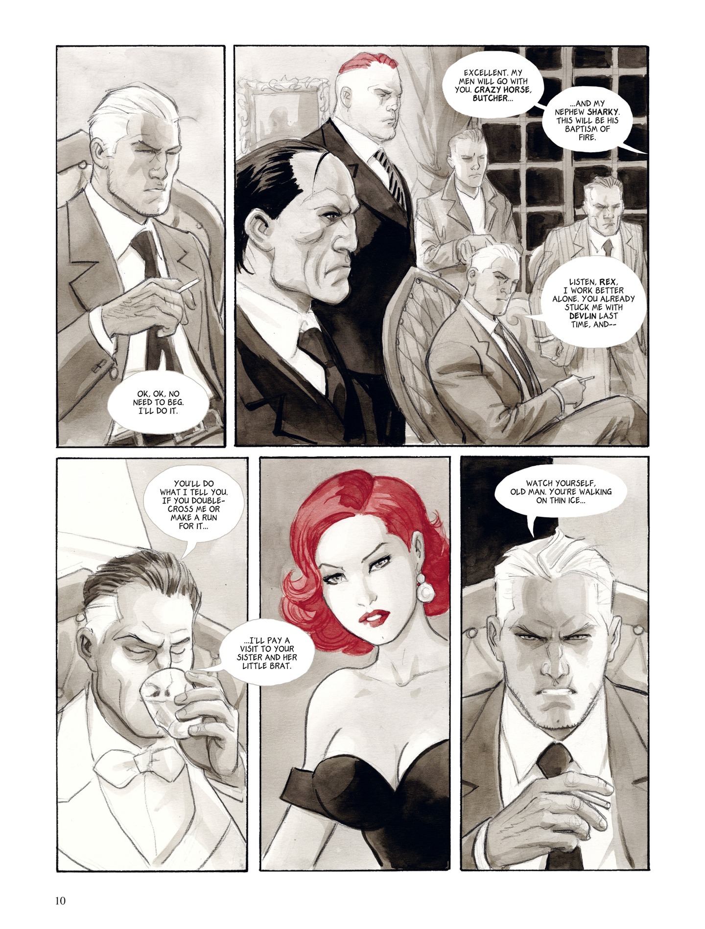 Read online Noir Burlesque comic -  Issue #2 - 9