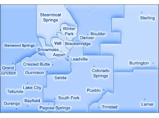 SKI Colorado Map
