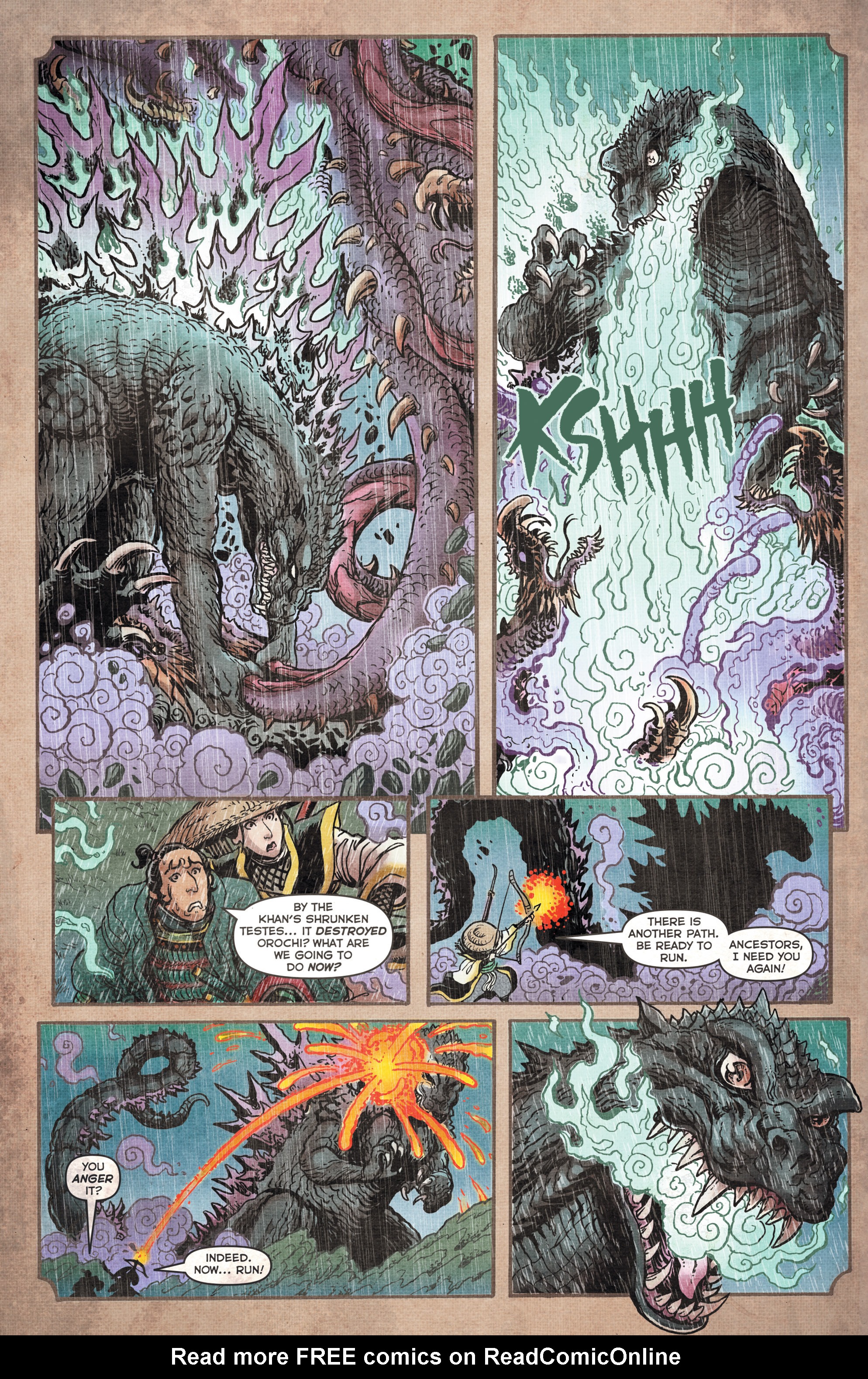 Read online Godzilla: Rage Across Time comic -  Issue #1 - 15