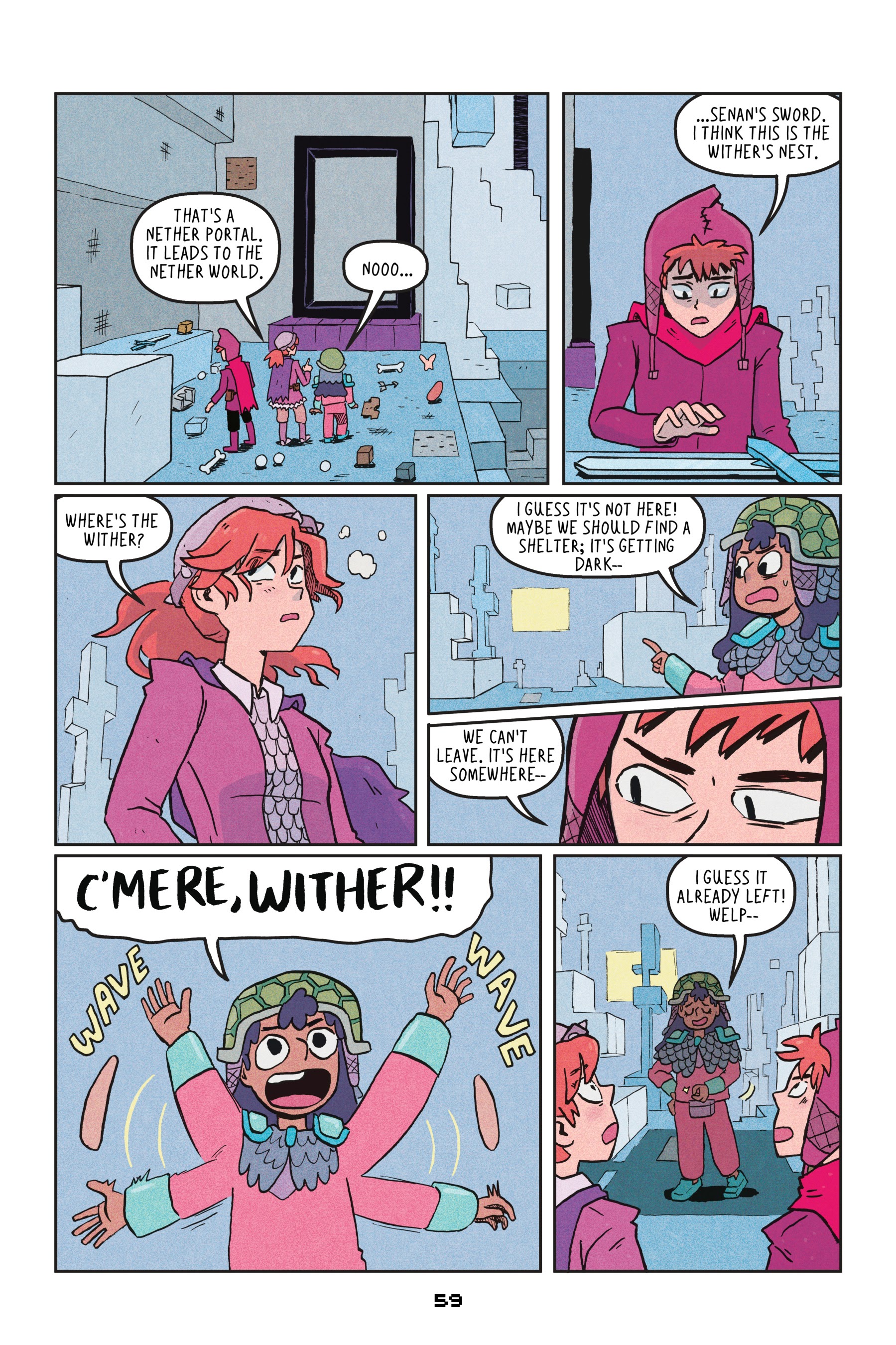 Read online Minecraft: Wither Without You comic -  Issue # TPB - 61