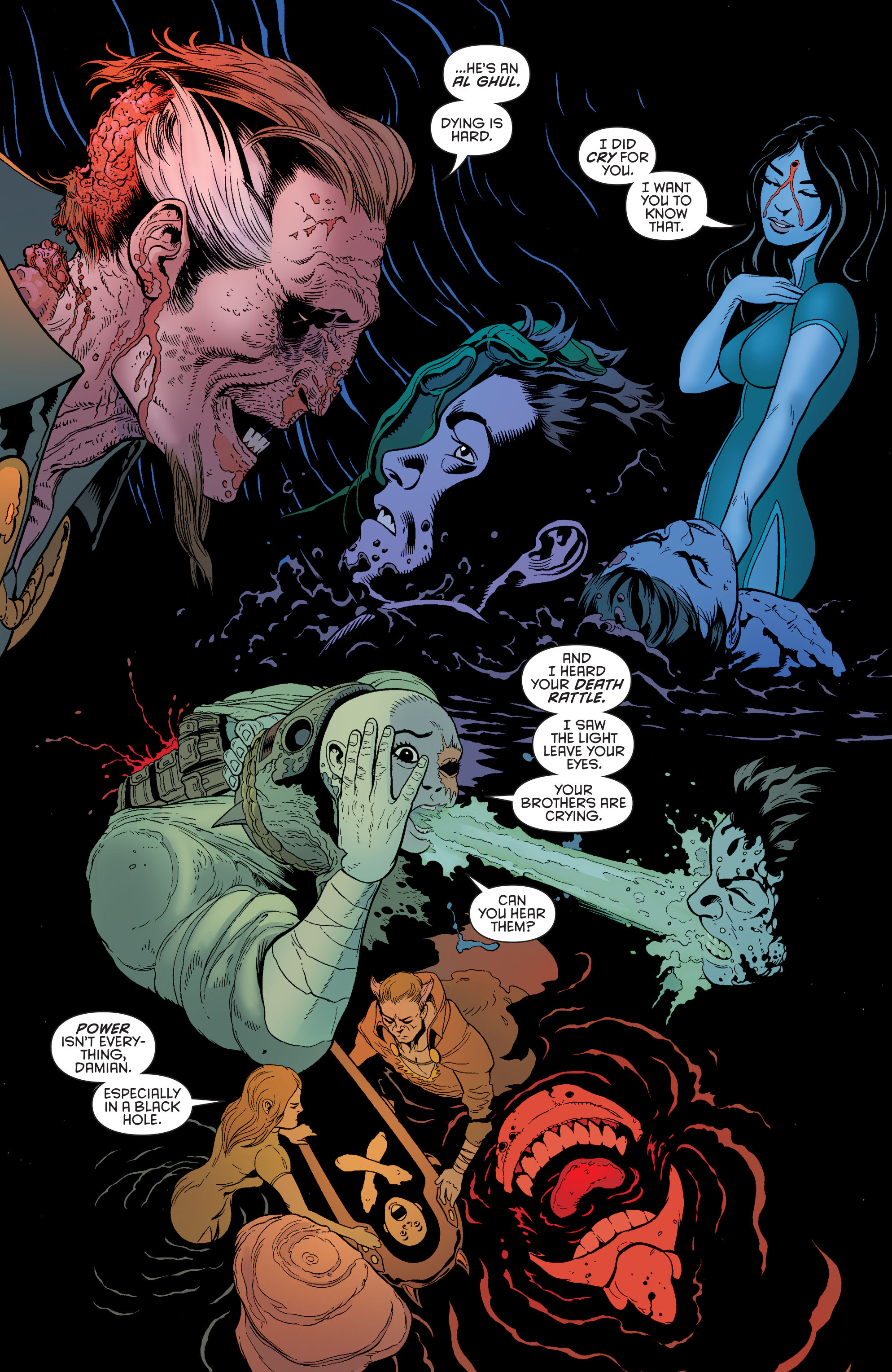 Read online Batman and Robin (2011) comic -  Issue #38 - 10