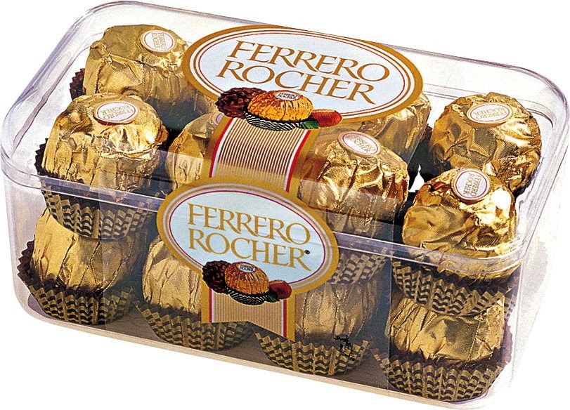 Minggg: How to open Ferrero Rocher box