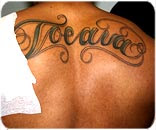 Toeava's back