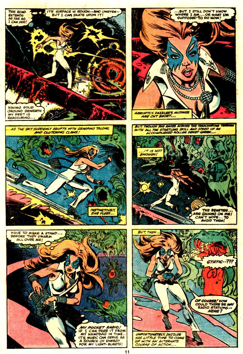 Read online Dazzler (1981) comic -  Issue #4 - 9