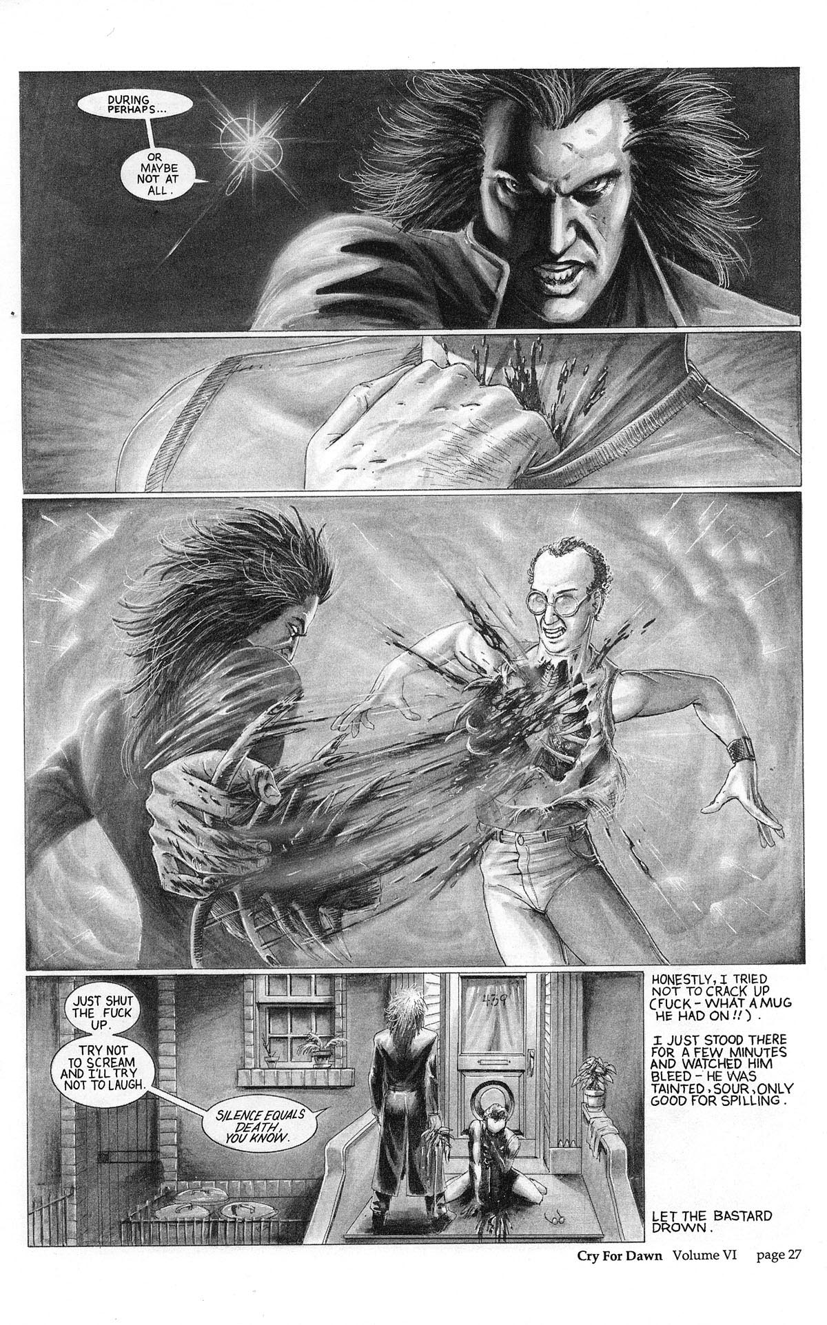 Read online Cry for Dawn comic -  Issue #6 - 29