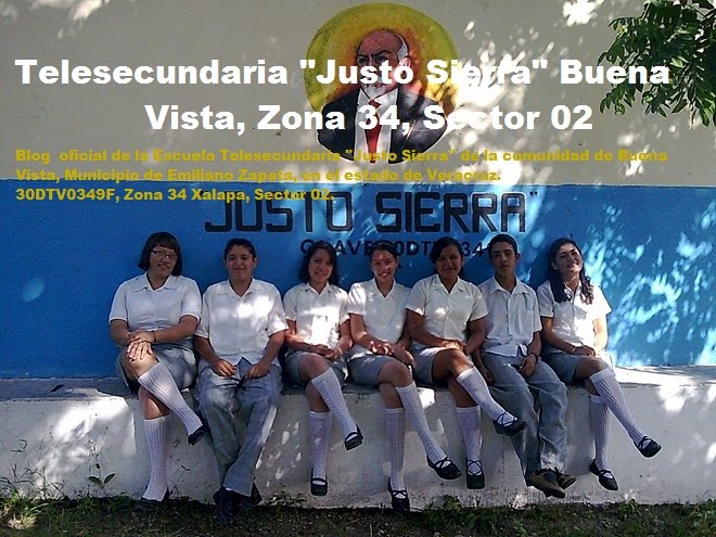 Telesecundaria "Justo Sierra" Buena Vista, Zona 34, Sector 02, Telesecundarias Veracruz