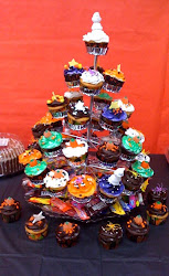 Halloween Cupcake Tree
