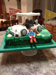 Golfer's Birthday Cake