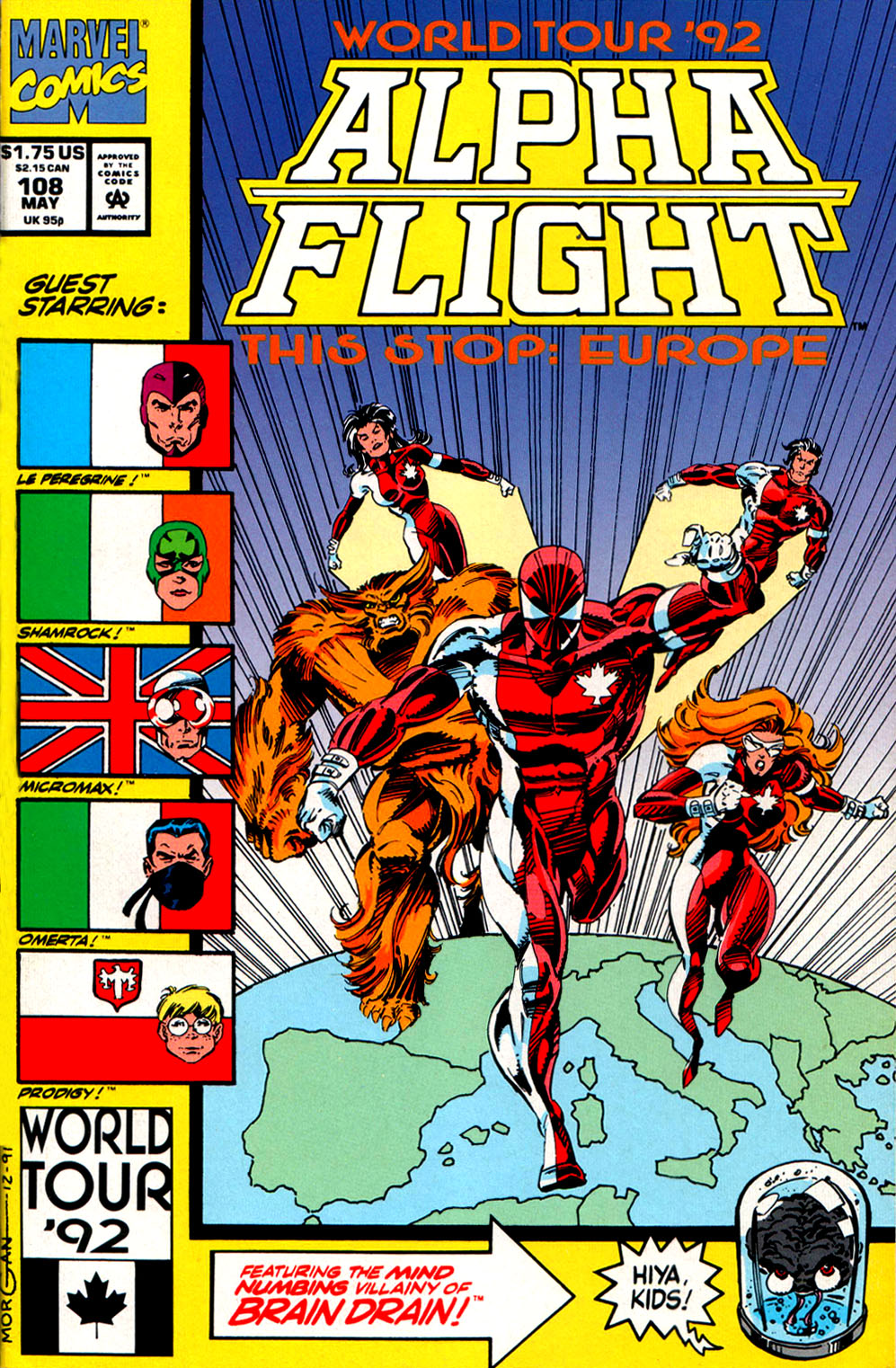 Read online Alpha Flight (1983) comic -  Issue #108 - 1