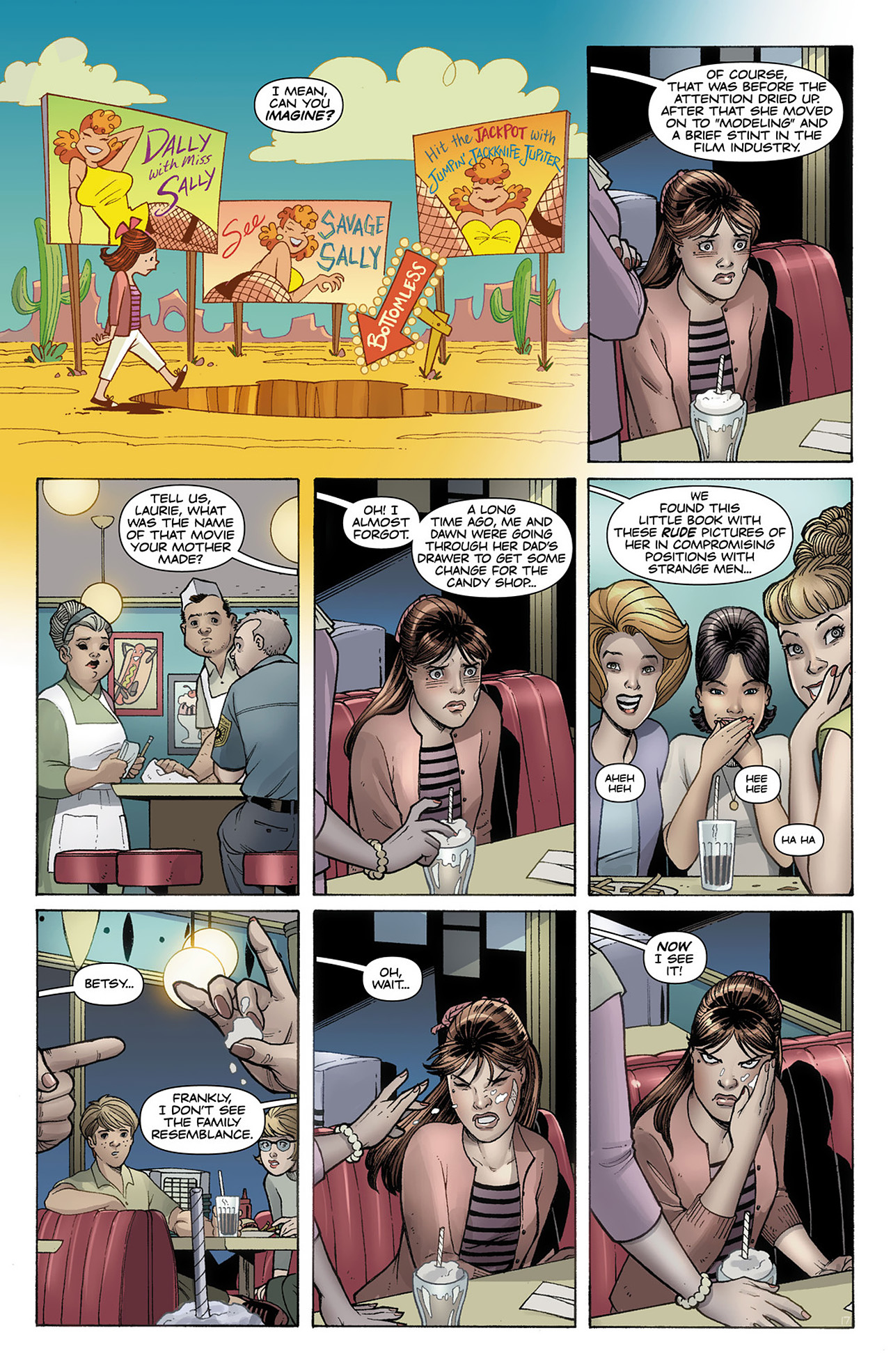 Read online Before Watchmen: Silk Spectre comic -  Issue #1 - 21