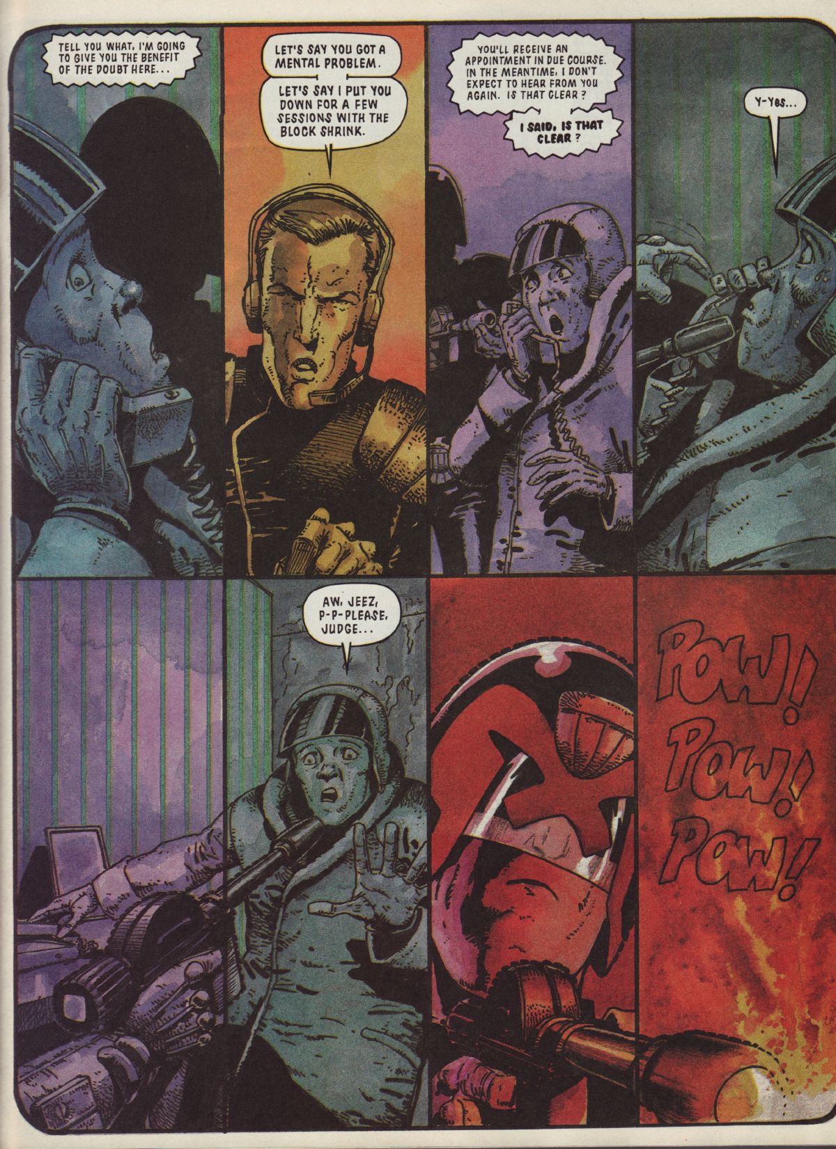 Read online Judge Dredd Megazine (vol. 3) comic -  Issue #22 - 38