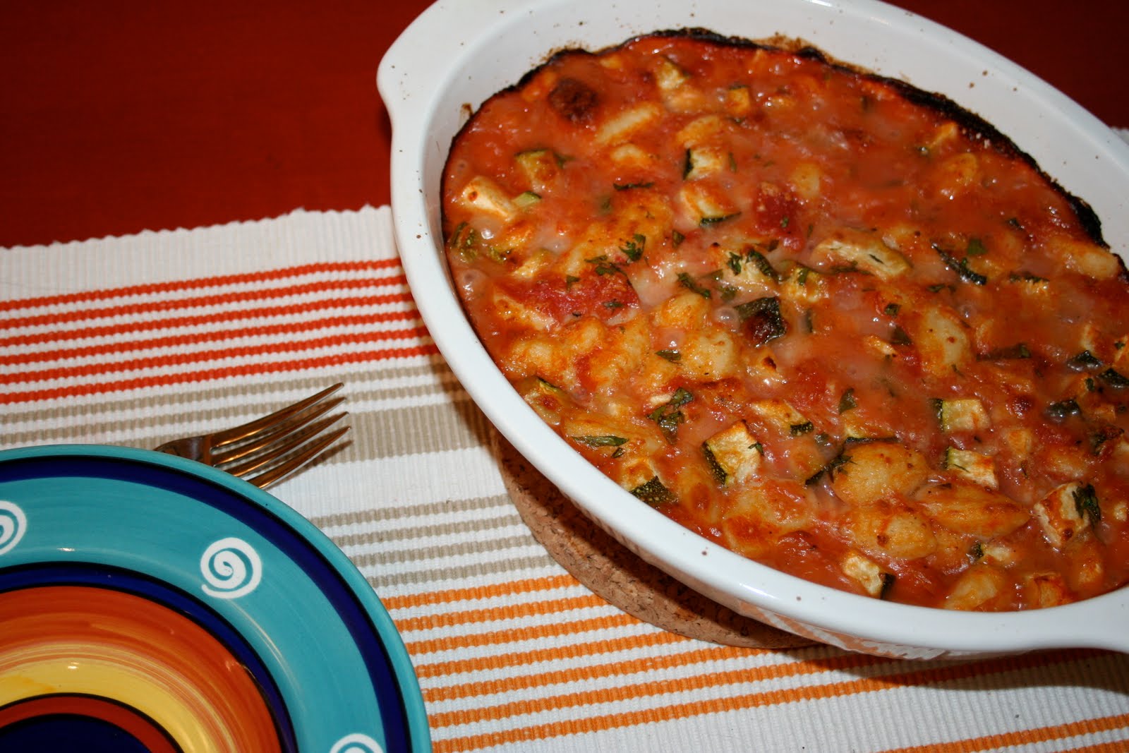 Red Table Kitchen My Adventures in Cooking Baked Gnocchi in Tomato