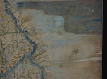 "Jeongukdo" (全國圖) from the "Dongguk Daecheondo" (東國大全圖) - 1740