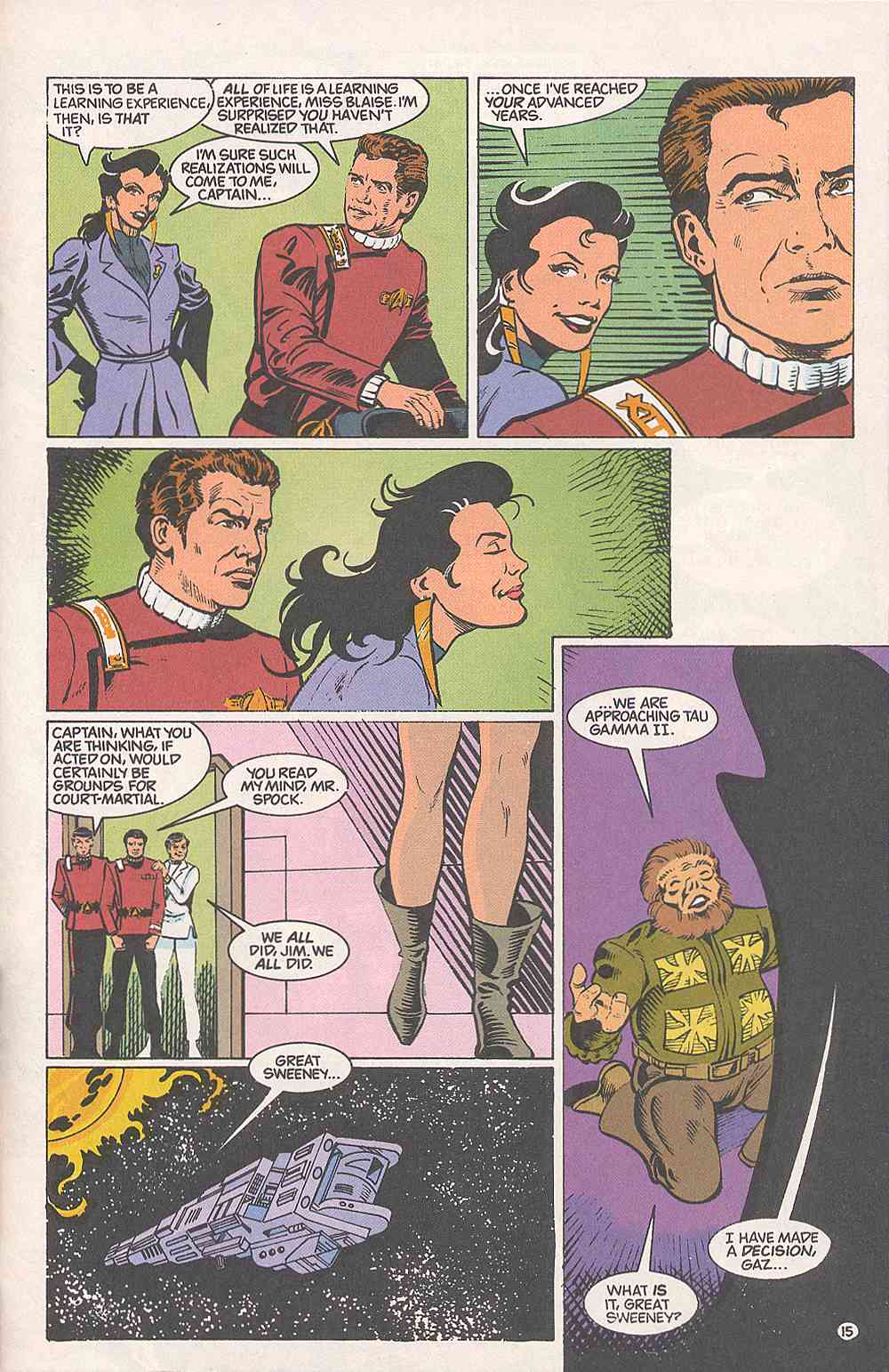 Read online Star Trek (1989) comic -  Issue #7 - 15