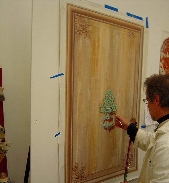 Atelier Nadai Mural paintings and trompel'oeil Trompel'oeil