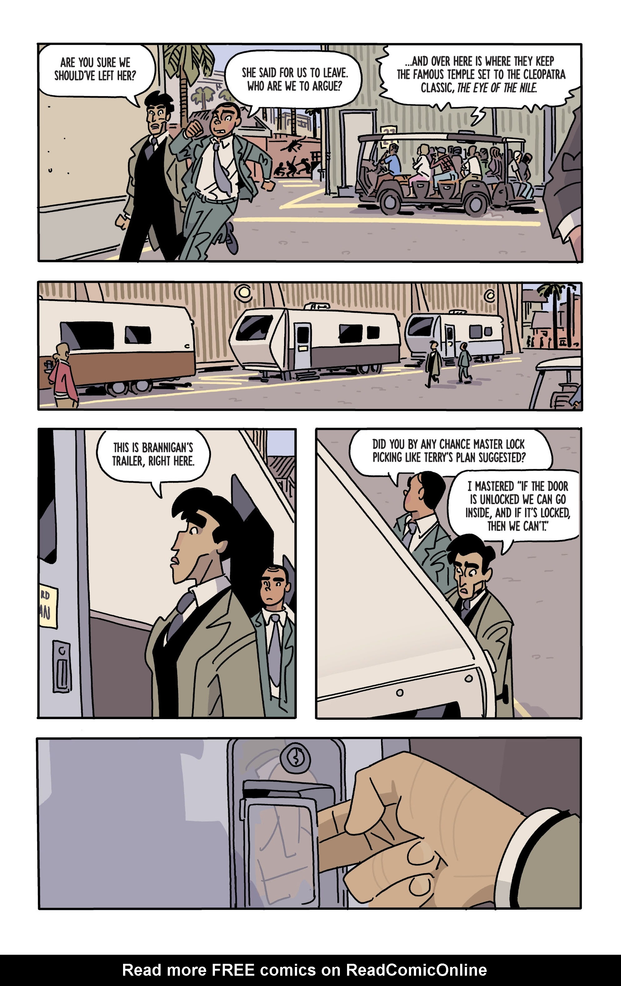 Read online The Six Sidekicks of Trigger Keaton comic -  Issue #4 - 14