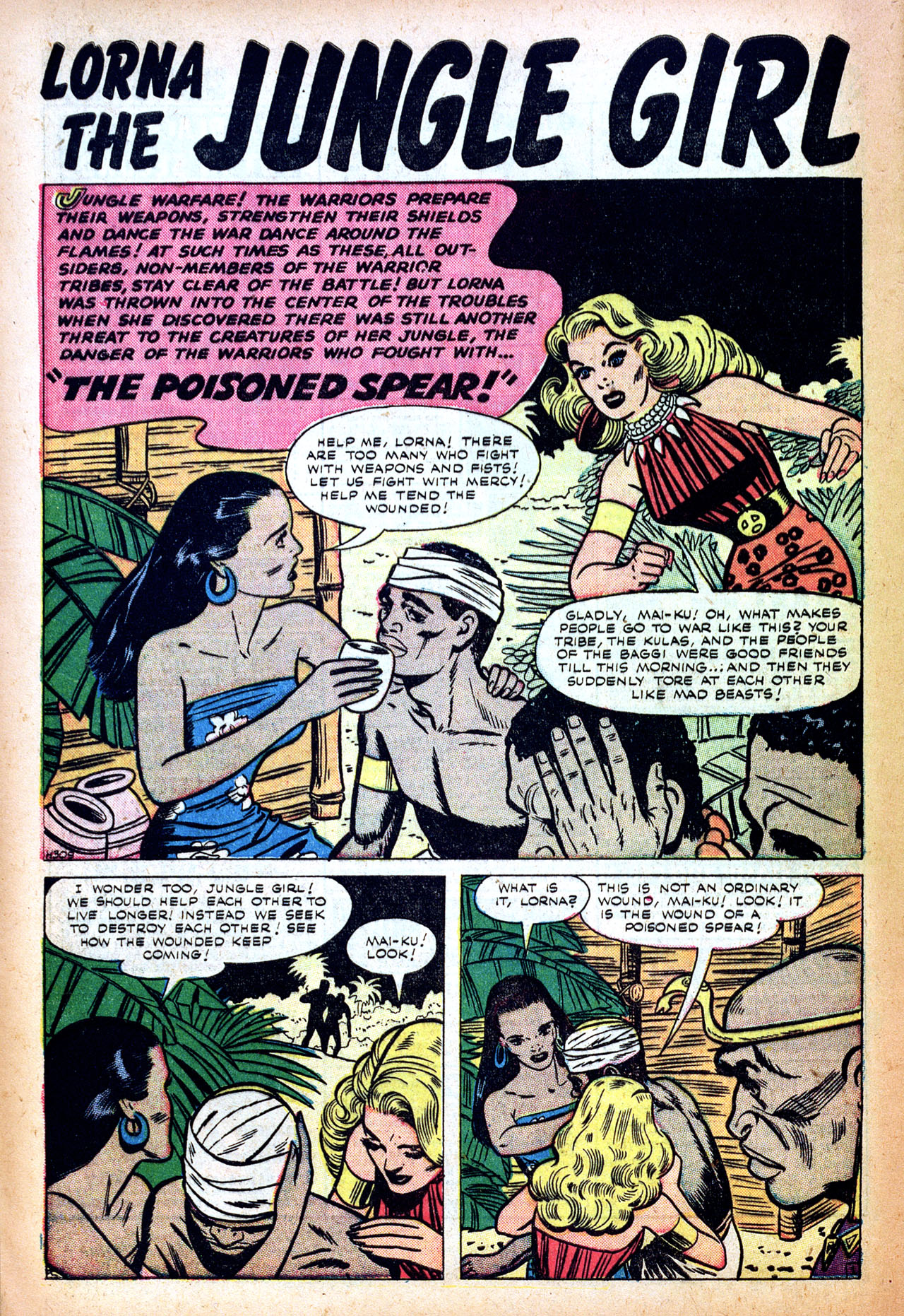 Read online Lorna, The Jungle Girl comic -  Issue #17 - 28
