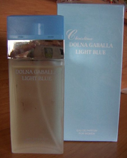 dolce and gabbana light blue imitation
